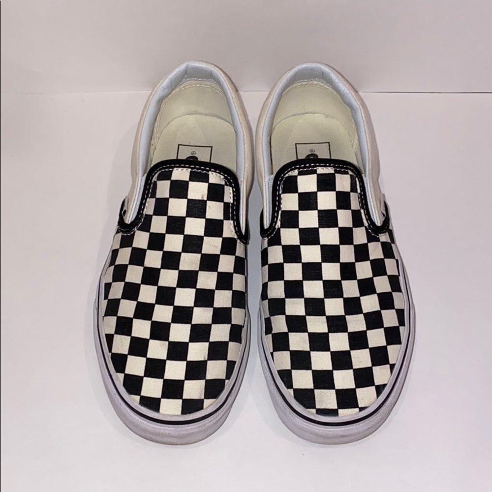 Vans Checkerboard Slip-On Shoes
